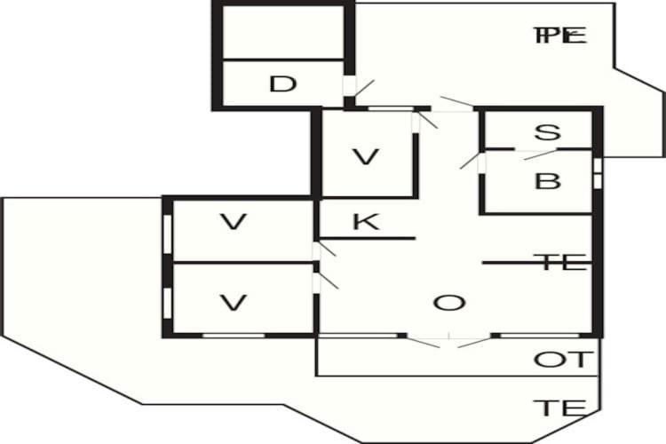 6 Person Holiday Home In R M Bolilmark Eksteriør bilde